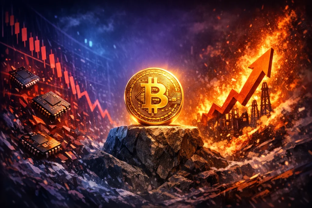 BTC Holds $64K as Fear Index Hits 25, AI Chip Rout Hits Stocks