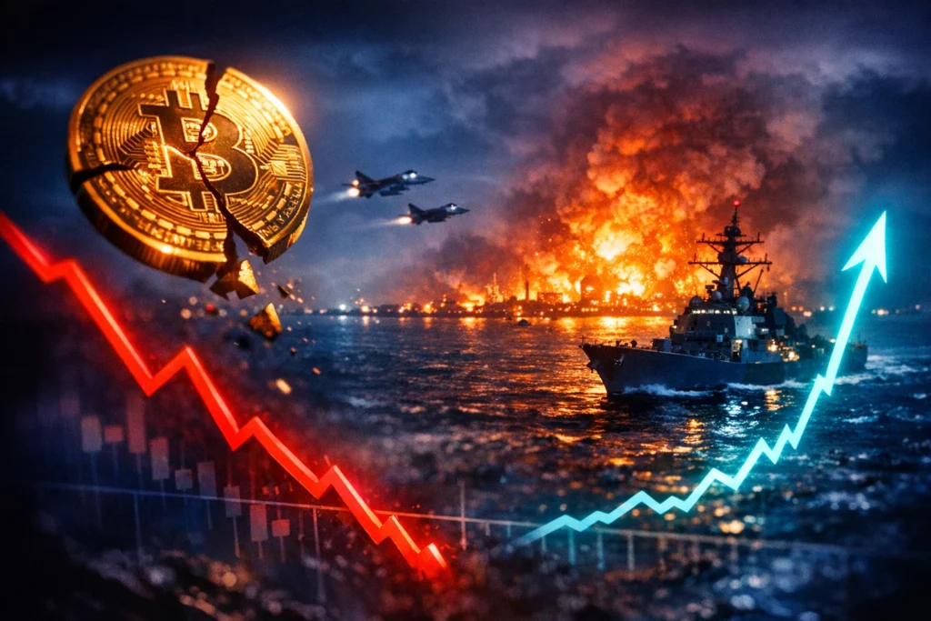 US Strikes Iran for 7th Night, Bitcoin Dips Below $63K