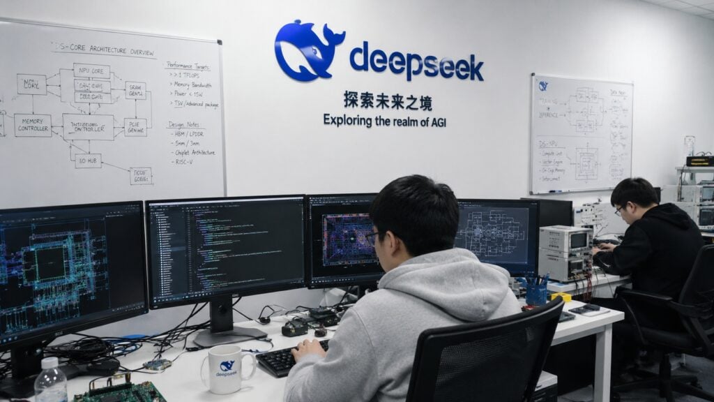 DeepSeek 暴露也要自己做晶片:一年布局,想同時甩開輝達與華為