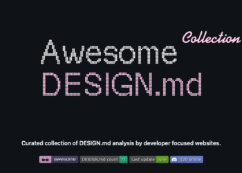 AI 做的網頁總是很醜？這專案收錄 73 個品牌 DESIGN.md，GitHub 爆紅摘 10 萬星