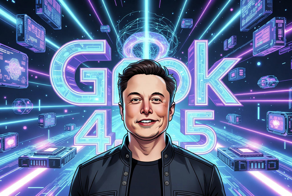 馬斯克旗下 SpaceXAI 正式推出最強模型「Grok 4.5」!攜手 Cursor 猛攻 AI 編碼代理,完美整合 Office 辦公軟體