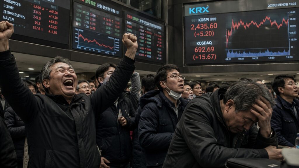 韓股要瘋狂上下震盪?SK海力士掛牌華爾街,六檔槓桿ETF準備上路