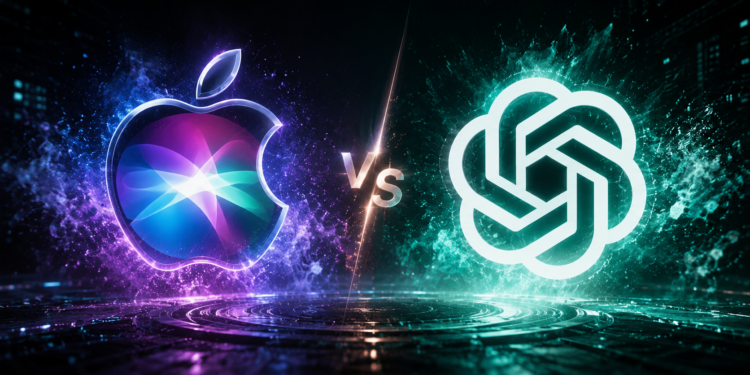 Siri AI 裝機稱霸全球、ChatGPT 聊天更強，通路 vs 能力，誰能笑到最後？