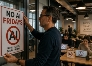 這位老闆發起《No AI Fridays》運動：每週五禁止使用 AI