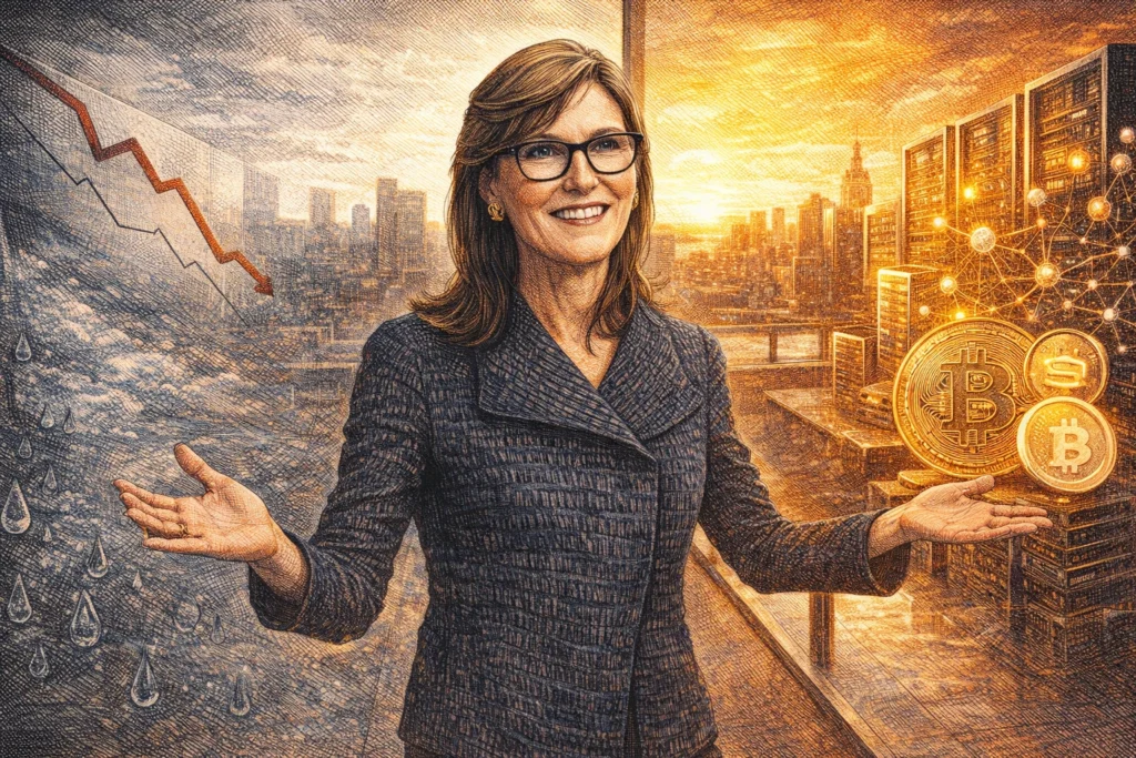 通縮風險高於通膨！Cathie Wood：AI 資本開支非泡沫，比特幣與穩定幣將最受惠