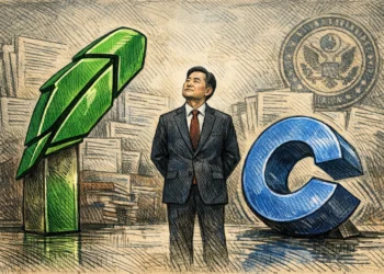 韓國主權基金 KIC 首度買進 Circle,加密類股加倉 Robinhood,擠下 Coinbase