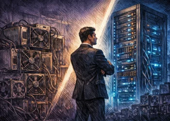 比特幣上市礦企算力半年下滑 13.4%,AI 收入已超越挖礦