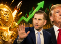 $TRUMP 迷因幣一日狂飆 100% 傳發新幣，川普次子 Eric 火速闢謠