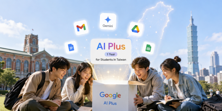 Google 免費送台灣大學生一年 AI Plus:學校信箱就能開通,申請注意速看