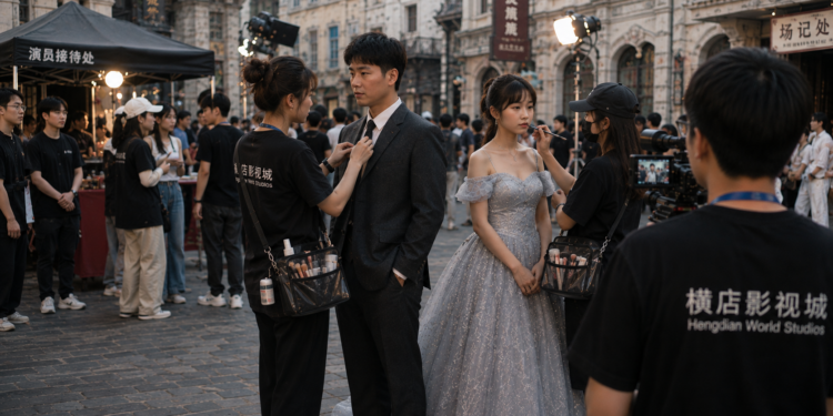 AI 殺死短劇》中國橫店改賣遊客「一日演員夢」：人人能當霸總＆灰姑娘，宮鬥、武俠劇樣樣有