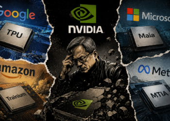 四大巨頭自研 AI 晶片全進入量產，會動搖 NVIDIA 地位嗎？