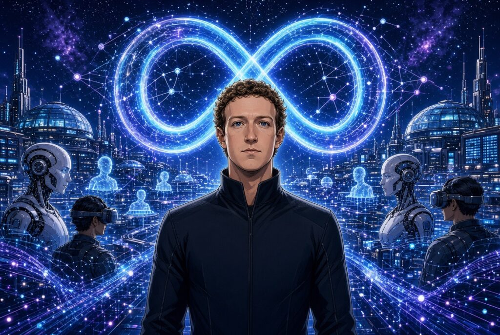 Meta 祖克柏公開信轟 AI 末日論：「未來屬於每個人」，超智慧應人人有份