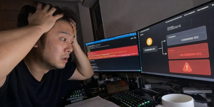 mad | 動區動趨-最具影響力的區塊鏈新聞媒體 比特幣苦主「傳送金額打成手續費」燒光 1.77 BTC,包辦區塊礦工 97% 手續費
