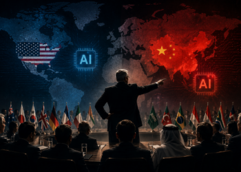 華府要逼 35 國盟友美中 AI 選邊站，腳踏兩條船將遭除名