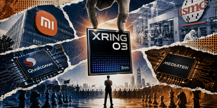 小米發布自研 3 奈米晶片 Xring O3 委台積電操刀,能救賣不動的手機?