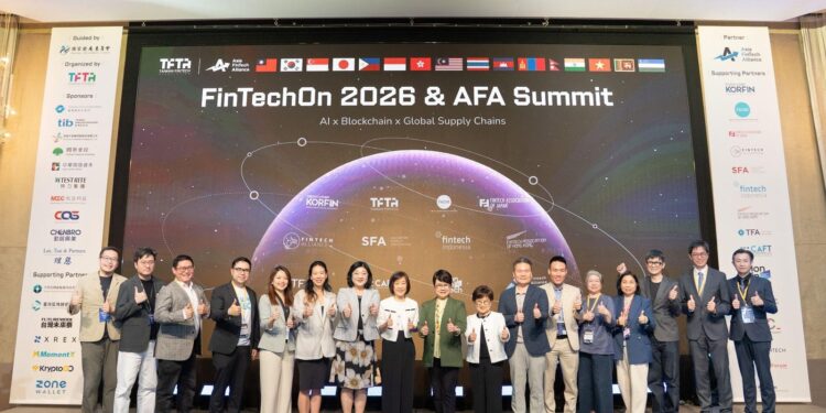 FinTechOn 2026 暨 AFA 高峰會閉幕大合照