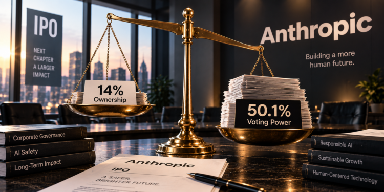Anthropic 上市前擬設特殊股:創辦人合計持股 14%,但拿走 50.1% 投票權