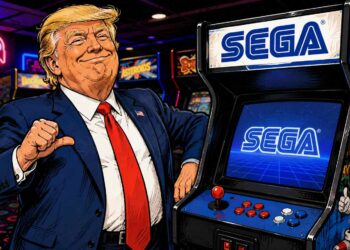 白宮釋出 MAGA 街機遊戲！日本網友暴怒：抄襲 SEGA 開機動畫沒改音效