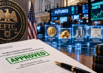 CFTC 向期貨公司開綠燈：可投資 RWA 代幣化資產，區塊鏈帳本當正式紀錄