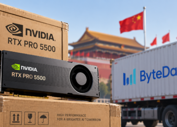 北京傳放行輝達 RTX Pro 5500：字節跳動考慮下單 100 萬顆