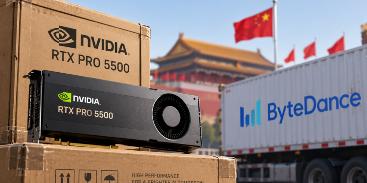 北京傳放行輝達 RTX Pro 5500:字節跳動考慮下單 100 萬顆