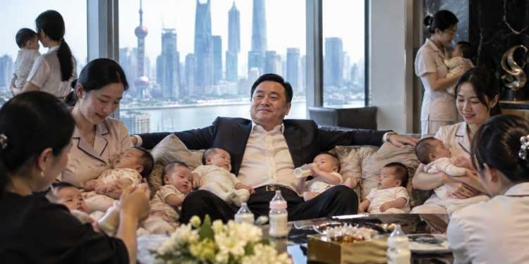 中國富豪找 24 名代理孕母輪番生產，目標和馬斯克當親家