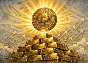 1 BTC 能買 18 盎司黃金：比特幣黃金比例創 2026 年最高
