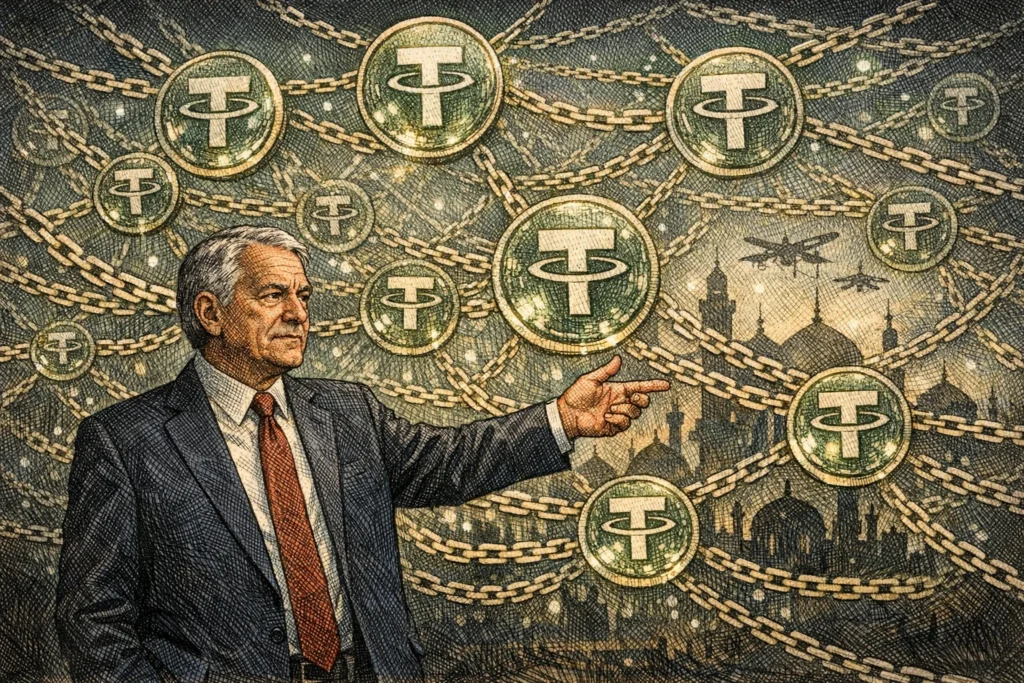 參議院重磅報告！Tether 成伊朗影子銀行核心，87% 恐怖融資錢包用 USDT