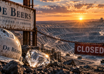 打造「鑽石恆久遠」廣告的全球最大鑽商 De Beers 關閉起家厝礦場，稀缺神話敗給了實驗室