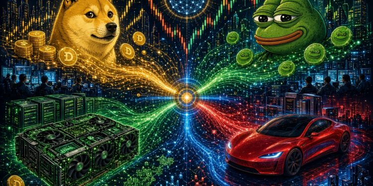 鏈上「幣股配對」是什麼?NVDA、HIMS 變身股票迷因幣底池,熱門 Meme 市值破億鎂