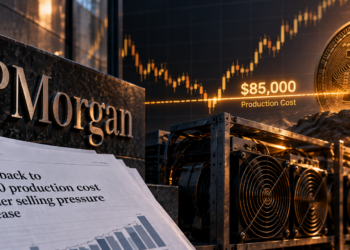 JPMorgan：比特幣重返 8.5 萬鎂生產成本，礦工賣壓有望減輕