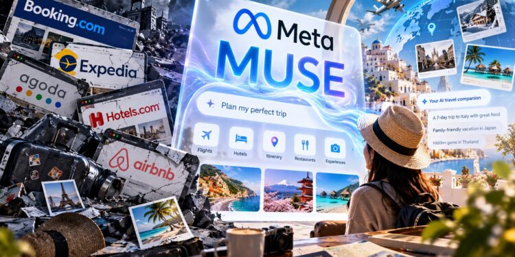 Meta Muse 緩慢暗殺旅遊三雄 Expedia、Booking、Airbnb，純服務穩死？