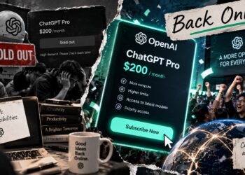 OpenAI 重新開放 200 美元 Pro 訂閱，但用量折算 API 額度只剩一半