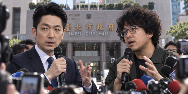 Polymarket 預測台北市長開盤：蔣萬安 82%、沈伯洋 18%，下注小心觸選罷法