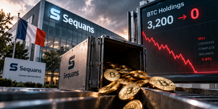 法國半導體公司 Sequans 清倉比特幣:3,200 枚持倉歸零,發債炒幣慘賠