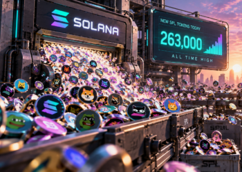 Solana 單日新發 26.3 萬枚 SPL 代幣創紀錄！Pump.fun 狂賺 180 萬鎂
