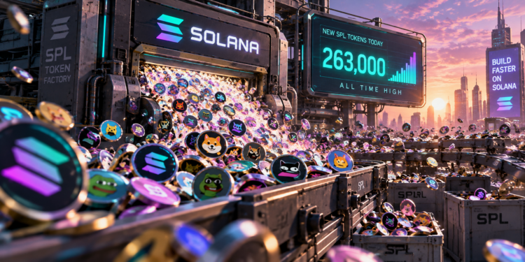 Solana 單日新發 26.3 萬枚 SPL 代幣創紀錄！Pump.fun 狂賺 180 萬鎂