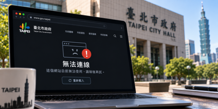 北市府各局官網、1999 一夜全掛:綁同一套系統,單點故障就全斷