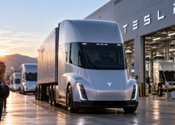 特斯拉電動卡車 Semi 延宕 7 年終於量產：將加入自動駕駛技術