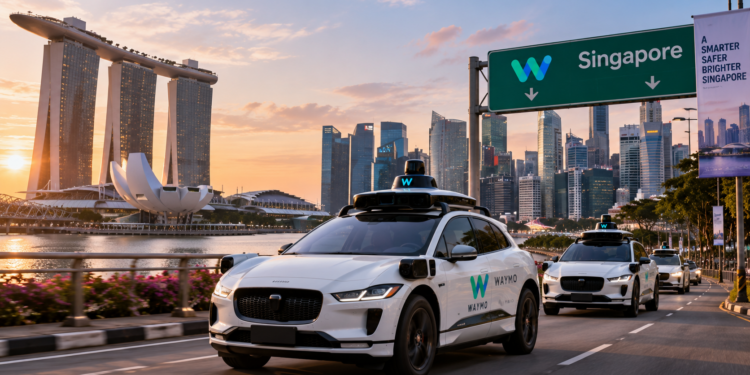 Waymo 自動駕駛車宣布進軍新加坡，預計 2028 年上路