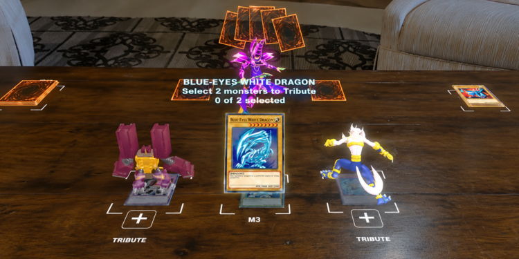 中二魂燃燒!玩家實現遊戲王 AR 怪獸召喚, 模擬海馬的決鬥盤
