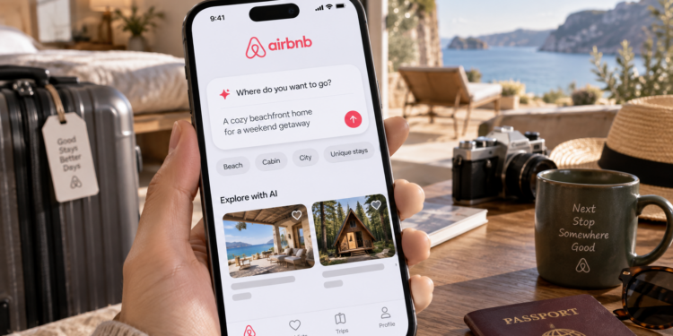 Airbnb 終於推出 AI 搜尋：能加入朋友行程，還能直接點外送、送洗衣服