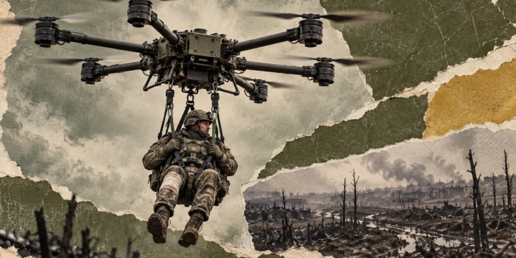 烏軍稱全球首例：重型無人機吊走傷兵，能否常態化仍待觀察