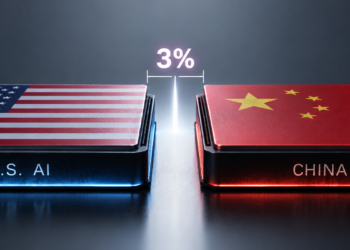 彭博：中美 AI 跑分僅差 3% 創新低，但中國太卷業者恐 2030 年才獲利