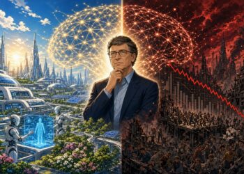 比爾・蓋茲：AI 終將帶來「真正富足」，但此前人類將經歷 20 年「超級動蕩期」