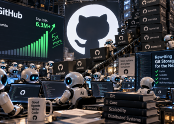 AI 代理灌爆 GitHub：9 月提交量是去年 5 倍多，Git 儲存底層將重寫