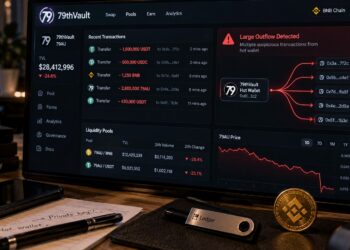 BNB 鏈上 79thVault 疑遭私鑰盜用，損失約 1250 萬鎂