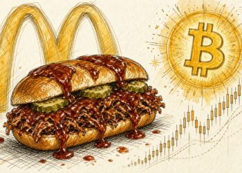 比特幣要漲了？麥當勞烤汁豬排堡限時回歸，幣圈又喊「McRib 指標」