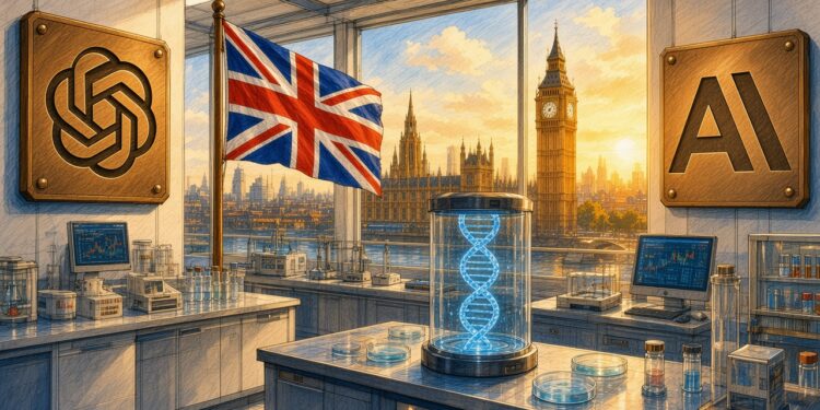 英國砸 1 億英鎊建 AI 生物安全實驗室！OpenAI、Anthropic 再加碼 2 億額度