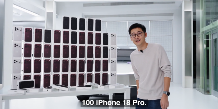iphone 18 | 動區動趨-最具影響力的區塊鏈新聞媒體 影視颶風首登 X 「把 iPhone Duo 摺一萬次」兩天破 4,900 萬觀看,加碼送 100 支 iPhone 18 Pro